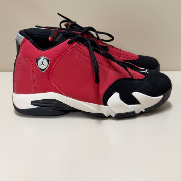 Air Jordan 14 Retro Gym Red Size 8.5 Toro 487471-011 - Picture 1 of 8